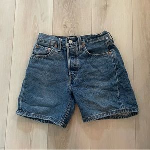 High Waisted Levi’s Shorts